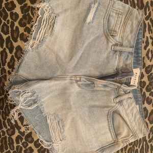 Pac Sun cutoff denim shorts
